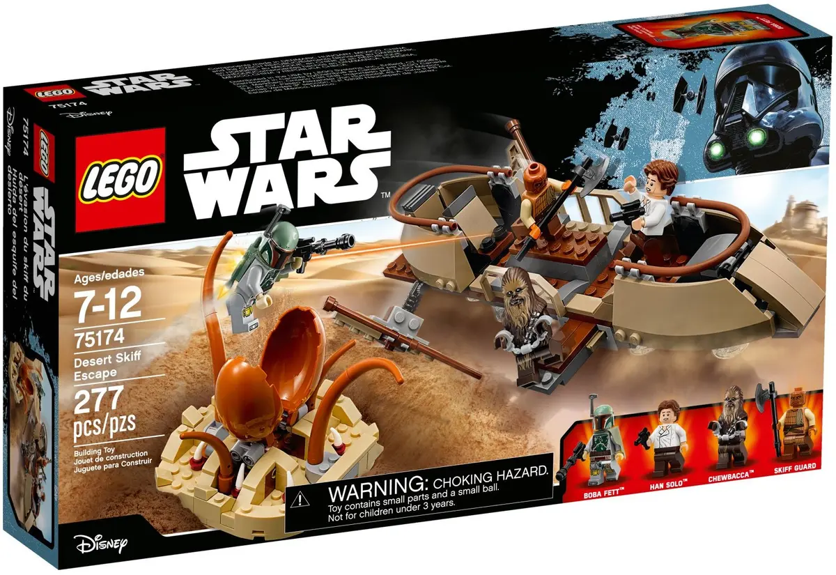 LEGO Star Wars 75174 Desert Skiff Escape set, image 2