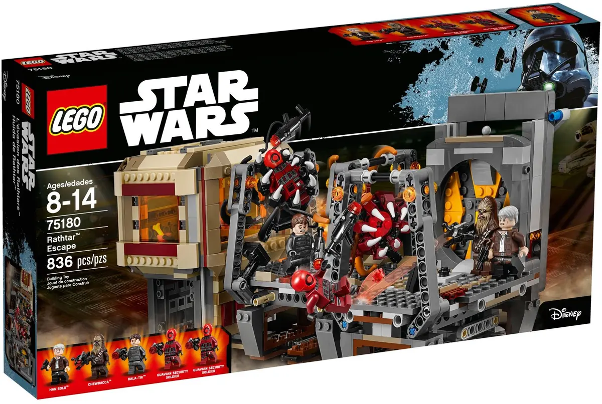 LEGO Star Wars 75180 Rathtar Escape set, image 2