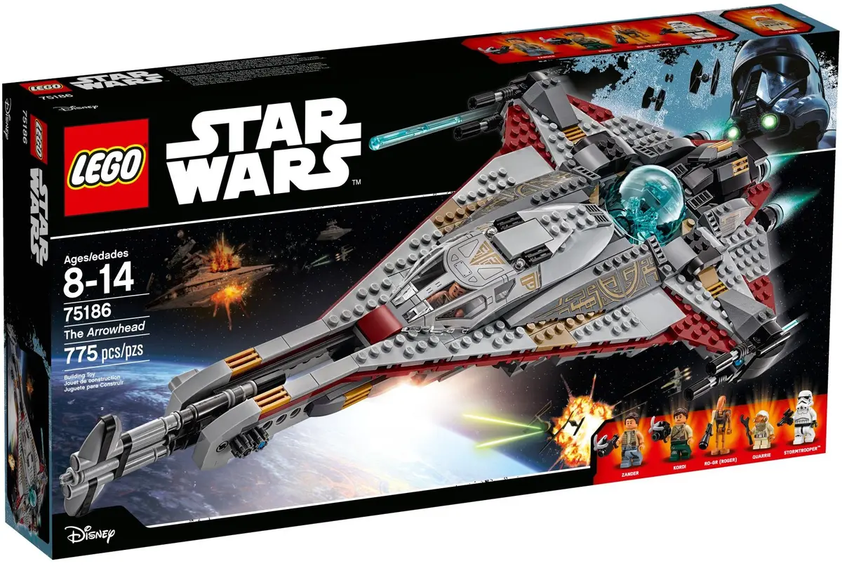 LEGO Star Wars 75186 The Arrowhead set, image 2