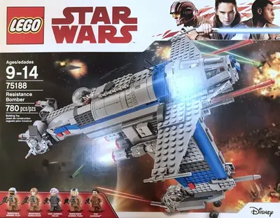 LEGO Star Wars 75188 Resistance Bomber (Finch Dallow version) set
