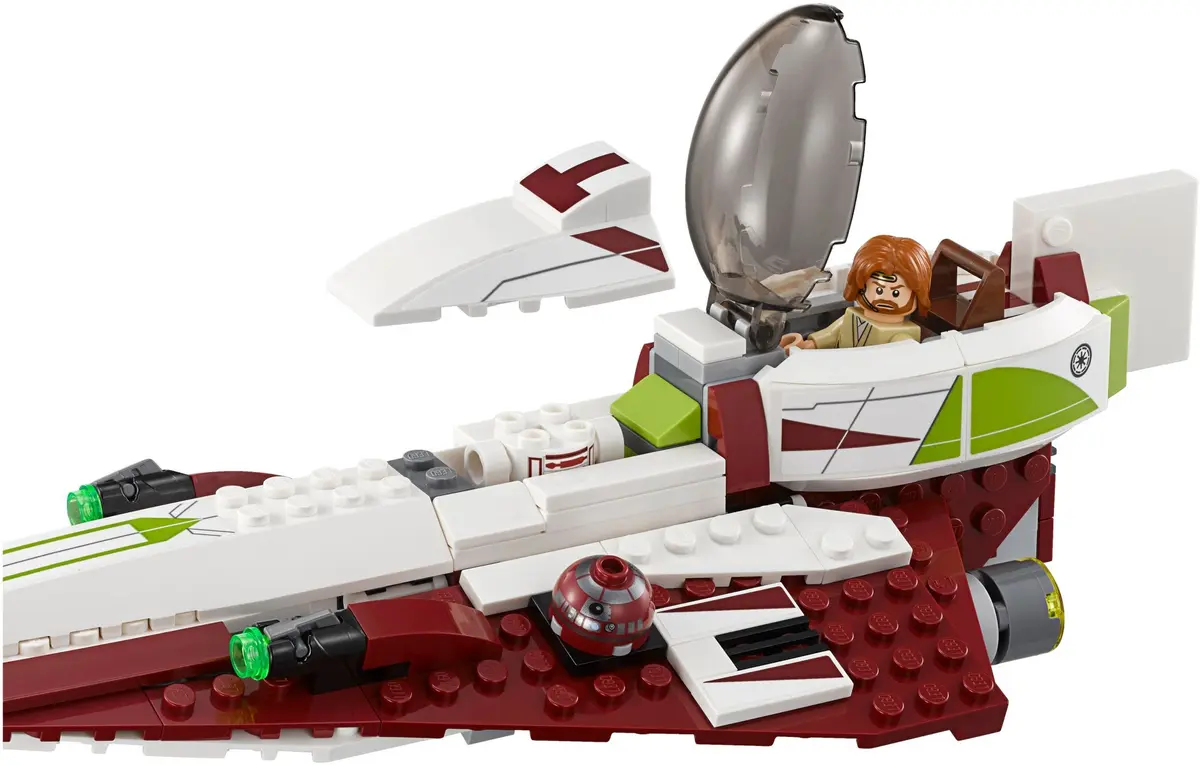 LEGO Star Wars 75191 Jedi Starfighter with Hyperdrive set, image 4