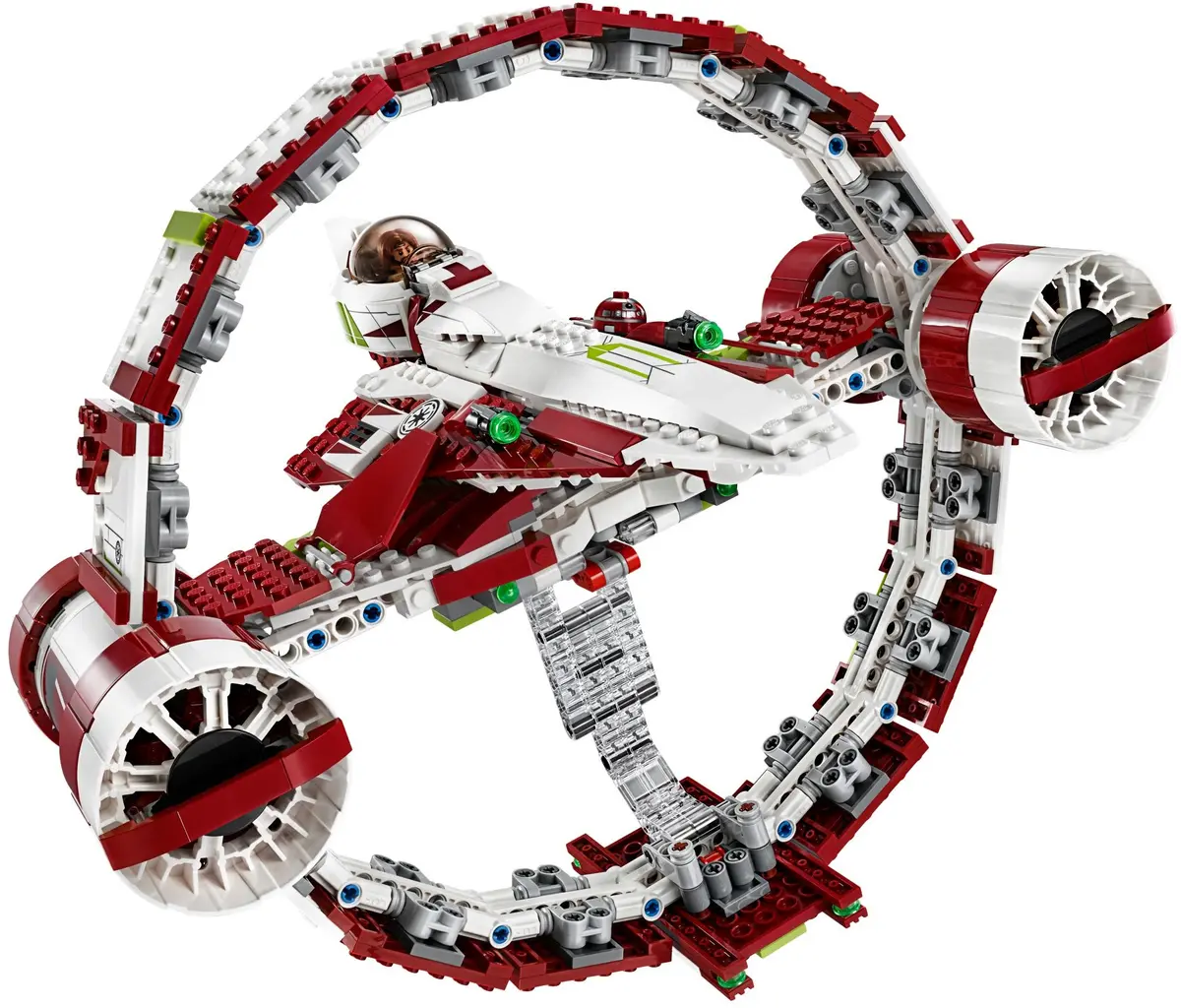 LEGO Star Wars 75191 Jedi Starfighter with Hyperdrive set, image 3