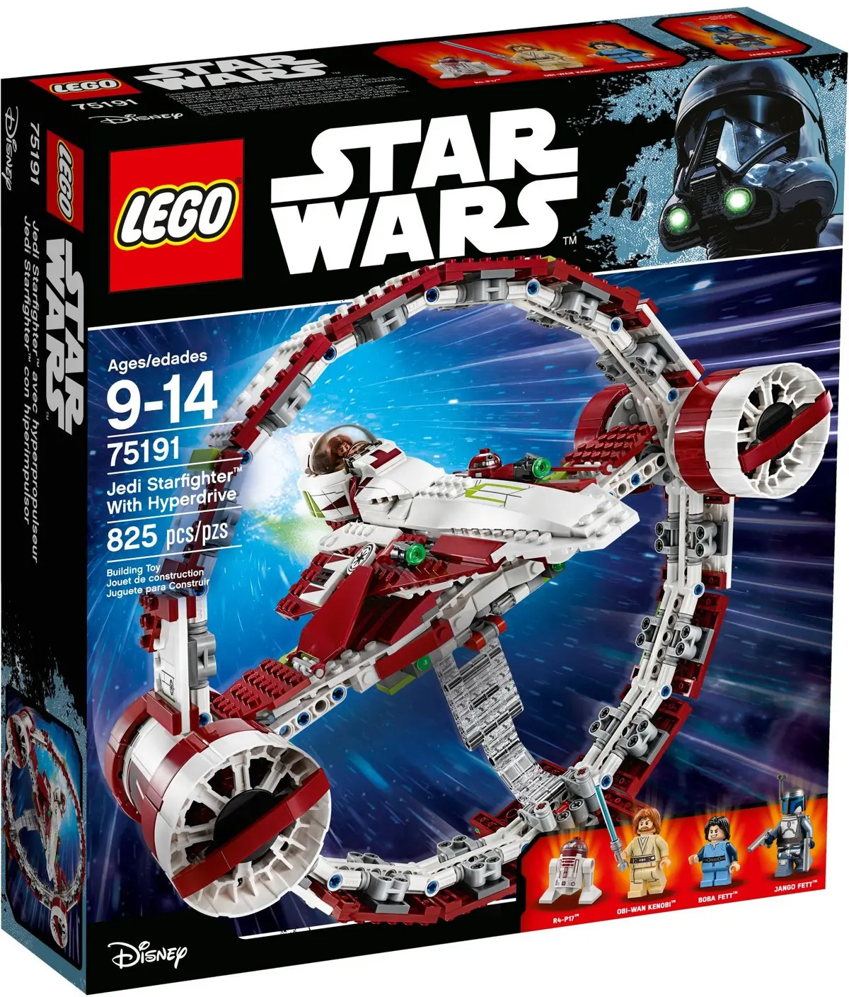 LEGO Star Wars 75191 Jedi Starfighter with Hyperdrive set, image 2