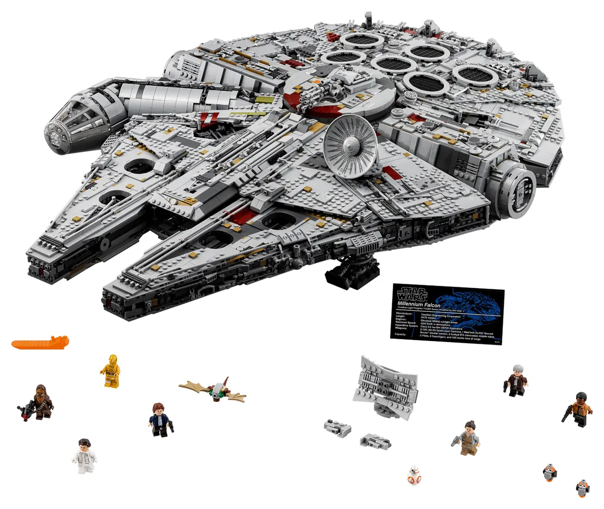 LEGO Star Wars 75192 Millennium Falcon set