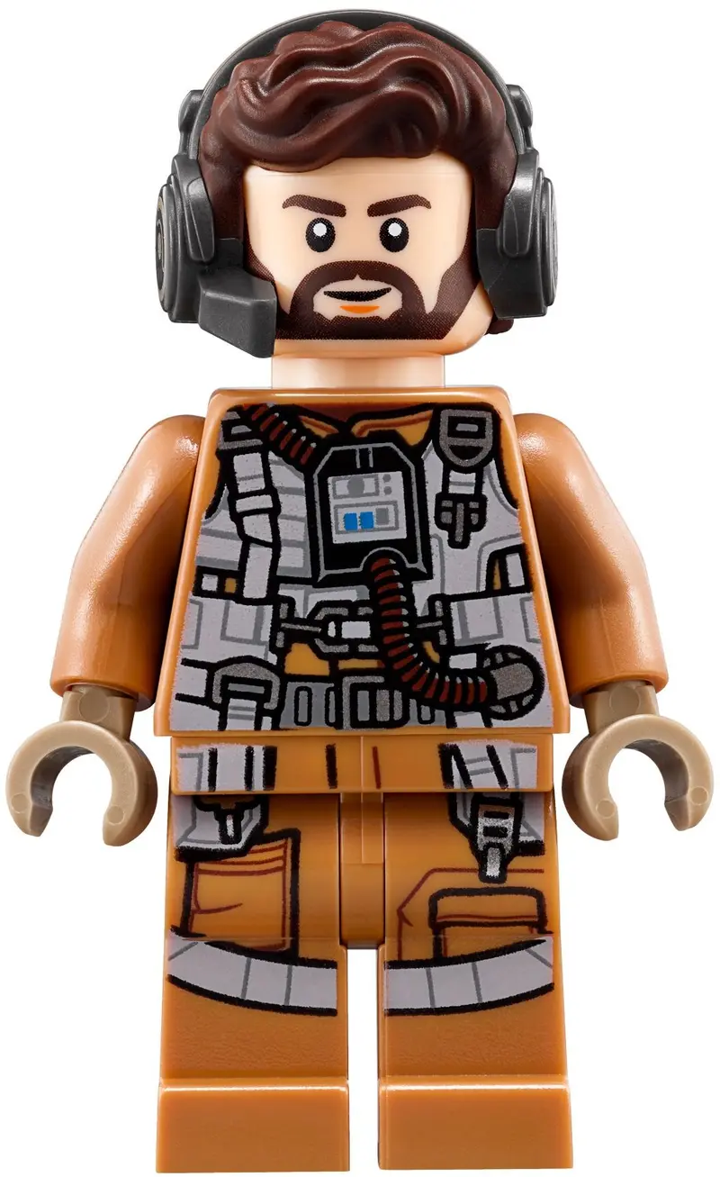 LEGO Star Wars 75195 Ski Speeder vs. First Order Walker Microfighters set, image 6