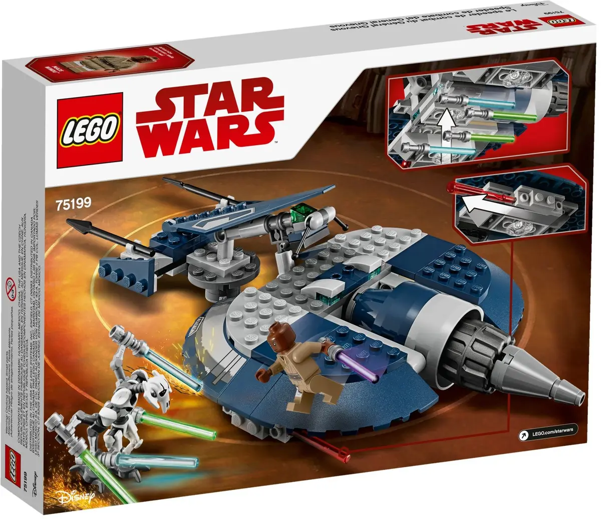 LEGO Star Wars 75199 General Grievous' Combat Speeder set, image 3