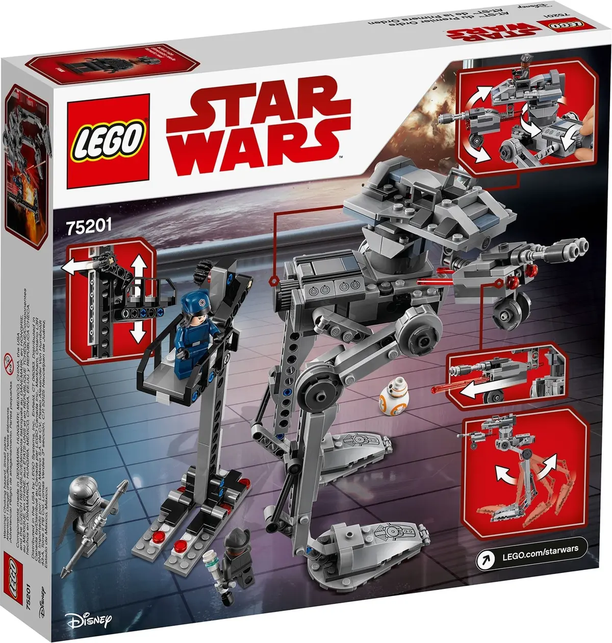 LEGO Star Wars 75201 First Order AT-ST set, image 8