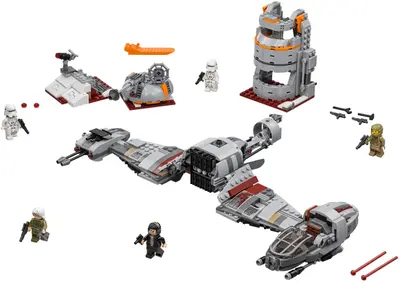 LEGO Star Wars 75202 Defense of Crait set