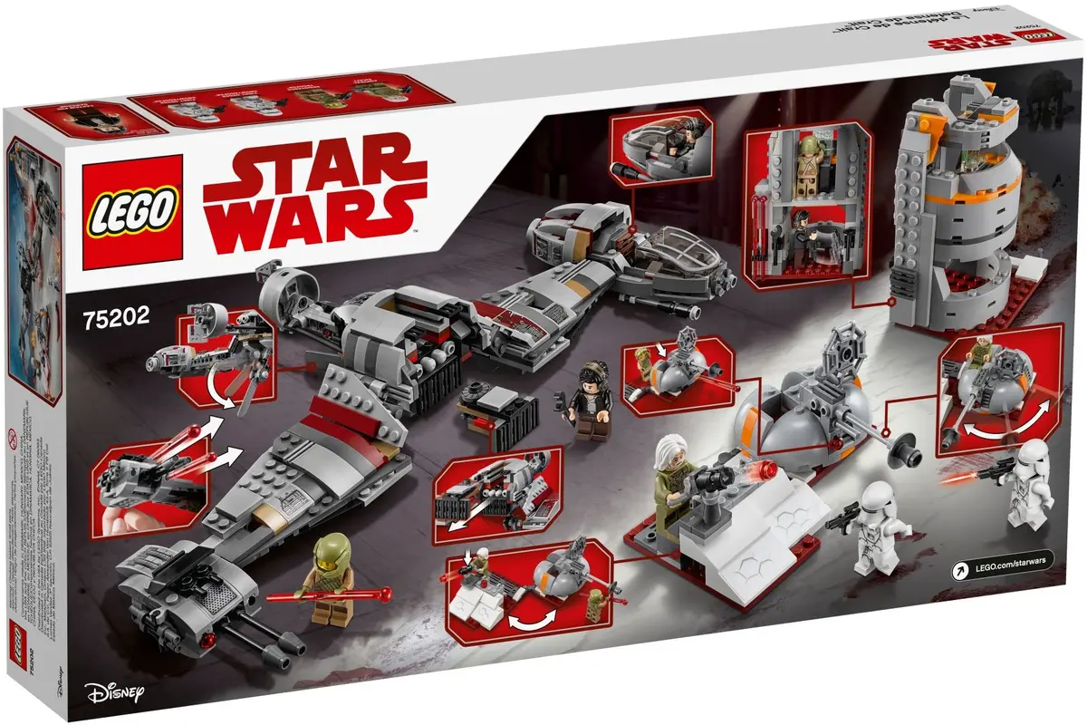 LEGO Star Wars 75202 Defense of Crait set, image 3