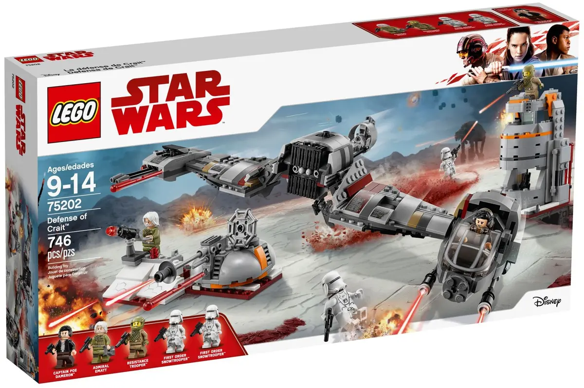 LEGO Star Wars 75202 Defense of Crait set, image 2