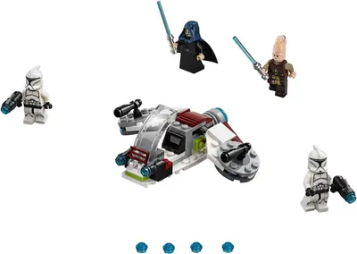 LEGO Star Wars 75206 Jedi and Clone Troopers Battle Pack set