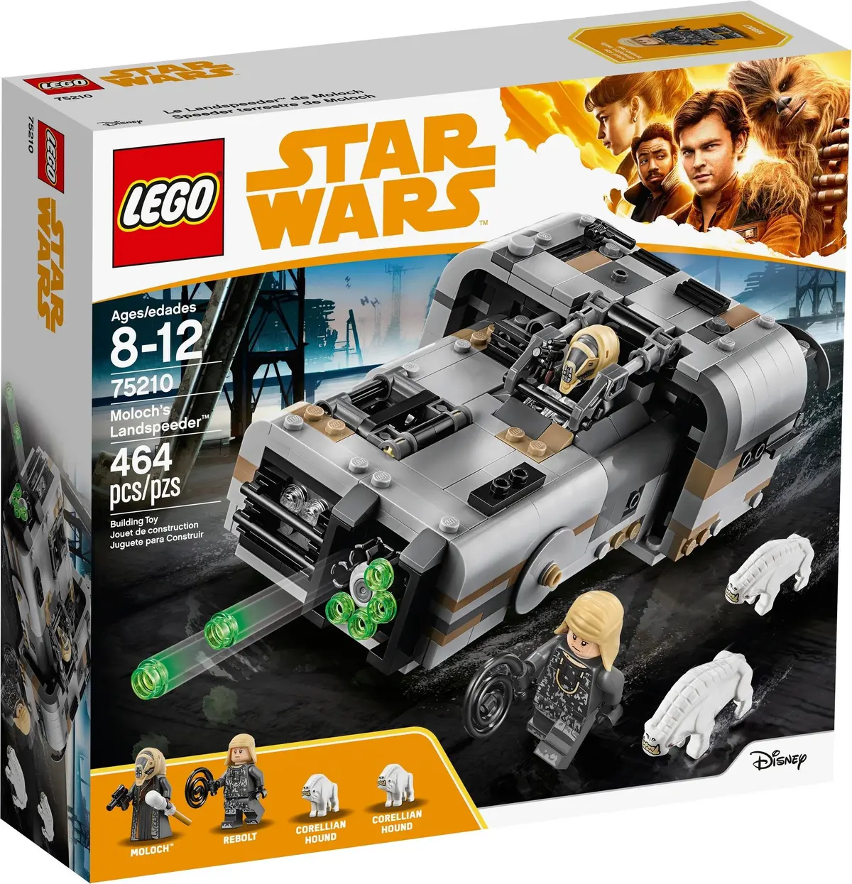 LEGO Star Wars 75210 Moloch's Landspeeder set, image 2