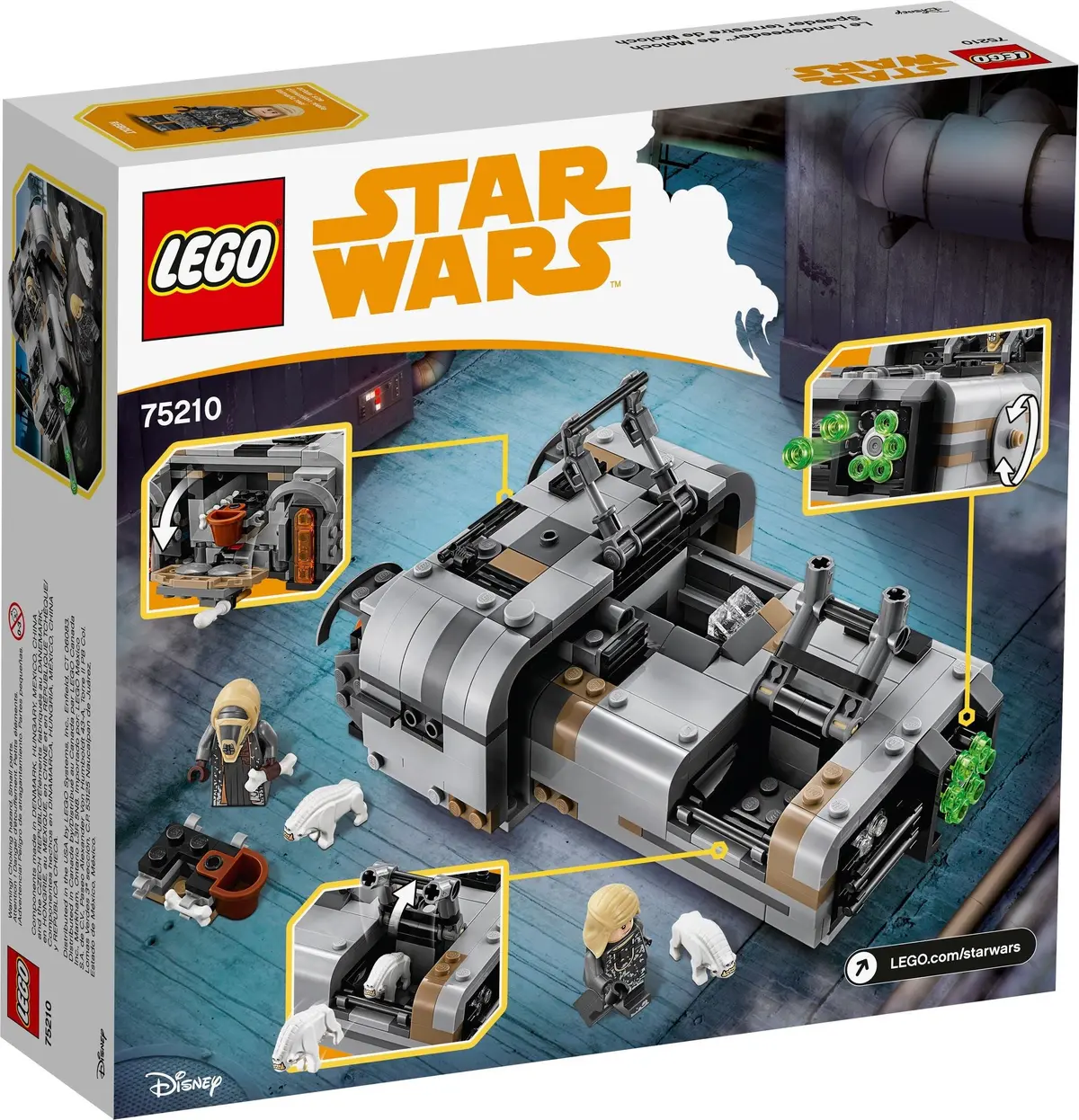 LEGO Star Wars 75210 Moloch's Landspeeder set, image 5