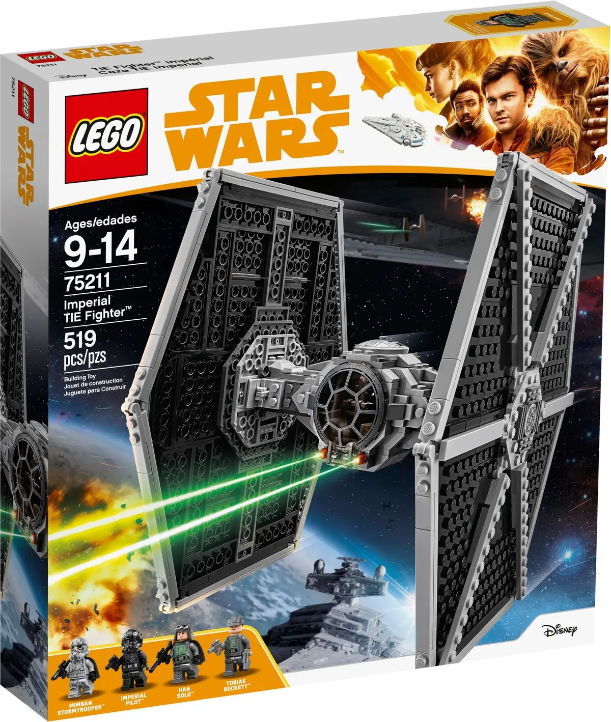 LEGO Star Wars 75211 Imperial TIE Fighter set, image 2