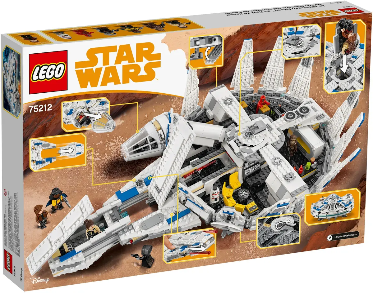 LEGO Star Wars 75212 Kessel Run Millennium Falcon set, image 5