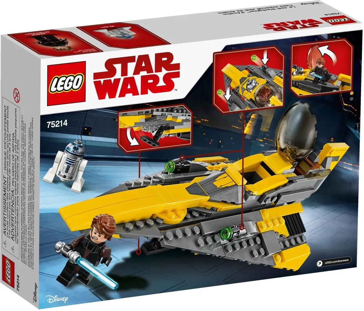 LEGO Star Wars 75214 Anakin's Jedi Starfighter set, image 5