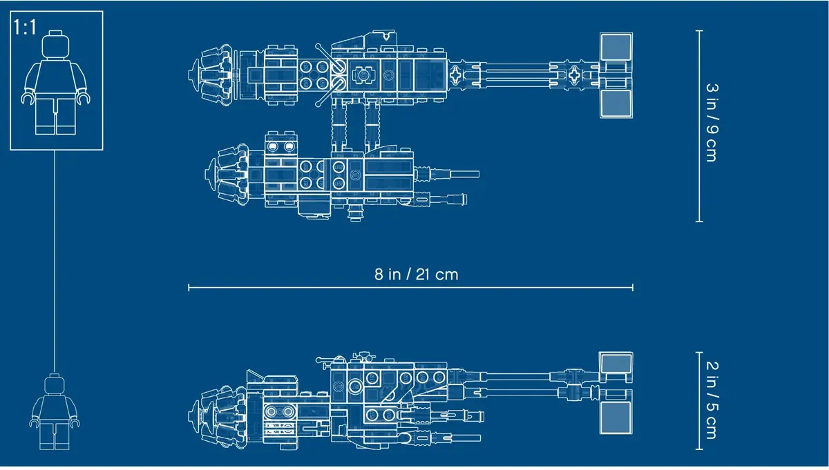 LEGO Star Wars 75215 Cloud-Rider Swoop Bikes set, image 6