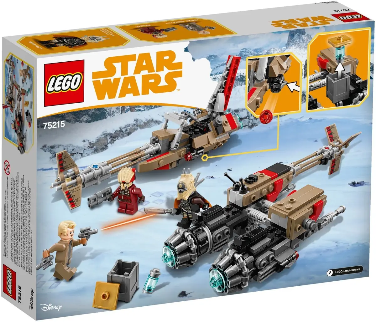 LEGO Star Wars 75215 Cloud-Rider Swoop Bikes set, image 5