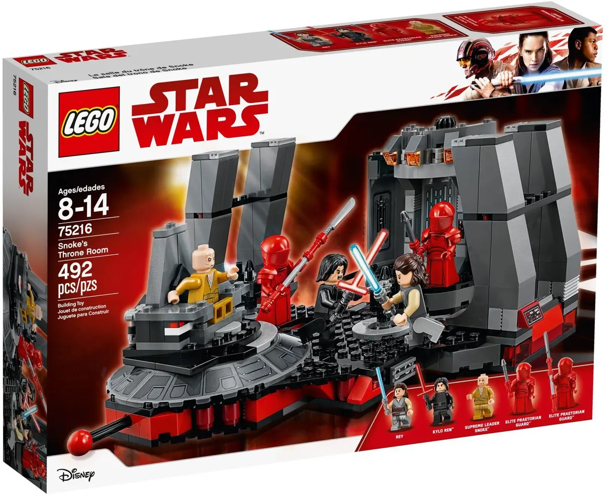 LEGO Star Wars 75216 Snoke's Throne Room set, image 2