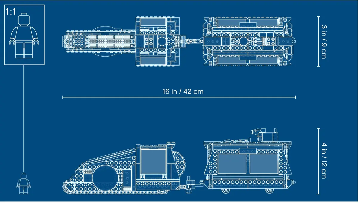 LEGO Star Wars 75217 Imperial Conveyex Transport set, image 6