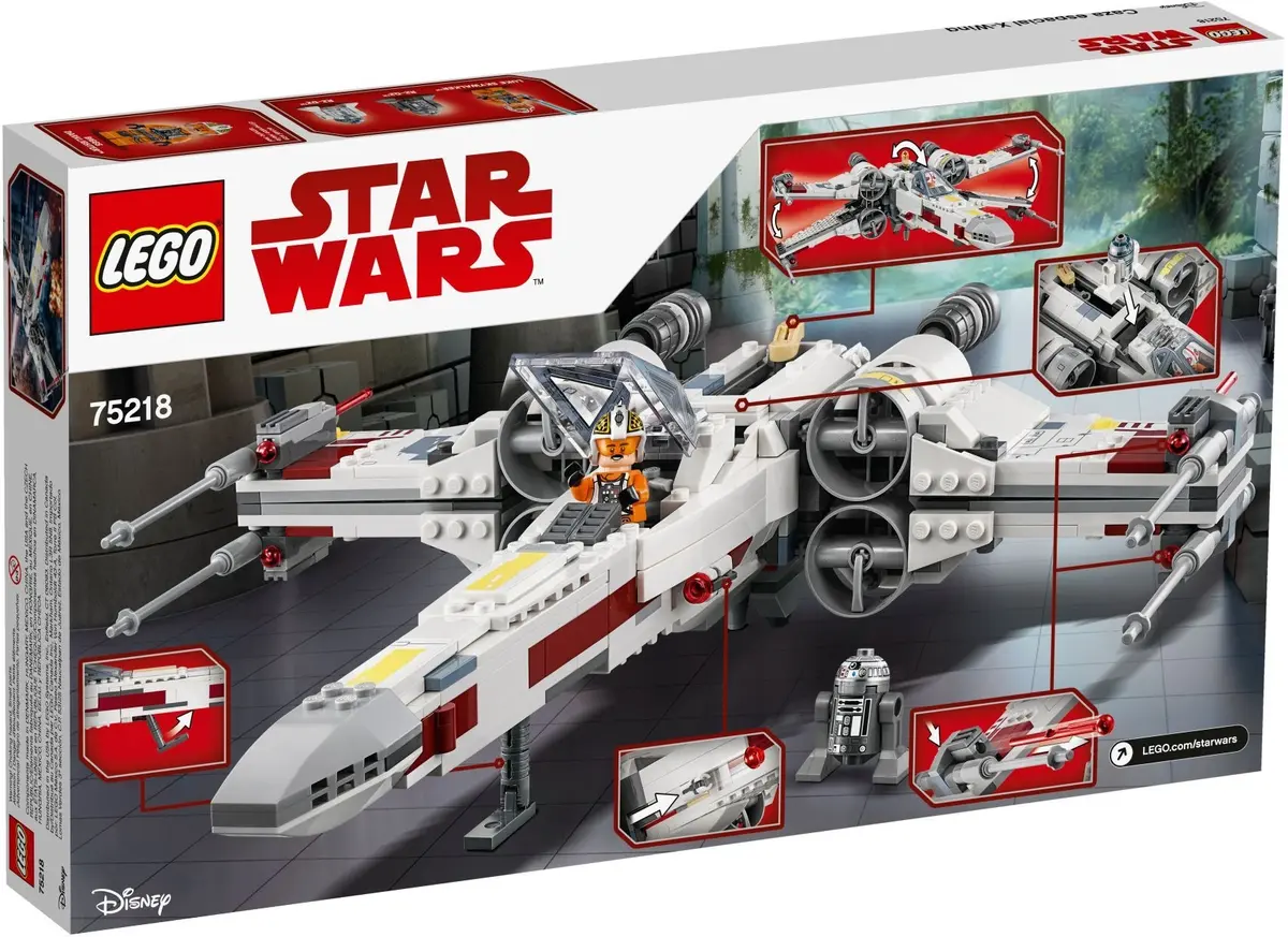 LEGO Star Wars 75218 X-wing Starfighter set, image 4