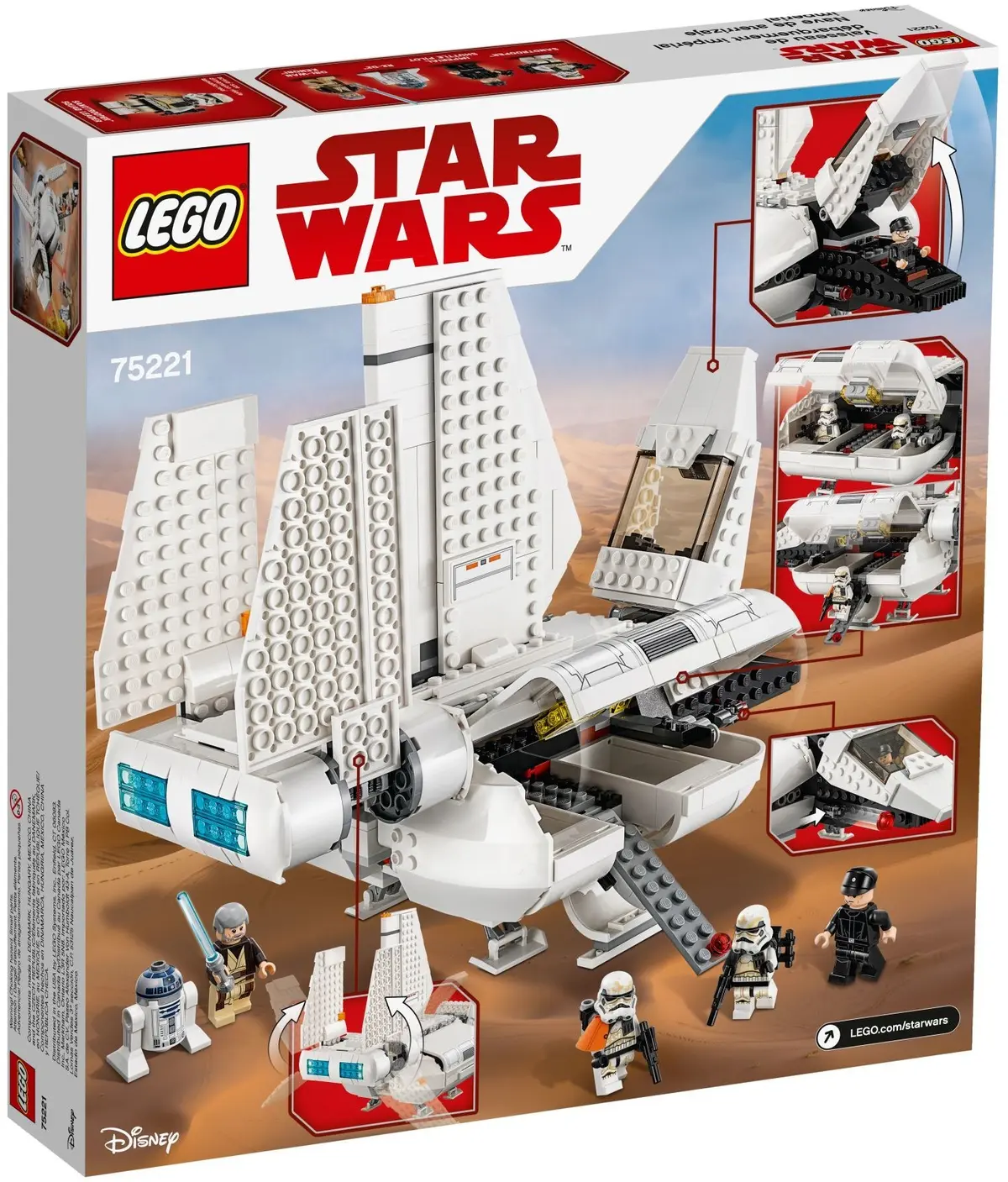 LEGO Star Wars 75221 Imperial Landing Craft set, image 5