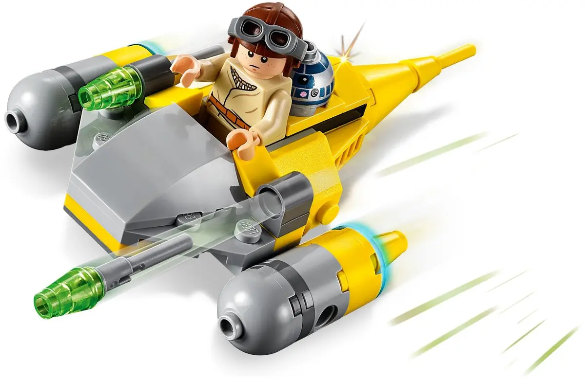 LEGO Star Wars 75223 Naboo Starfighter Microfighter set, image 3