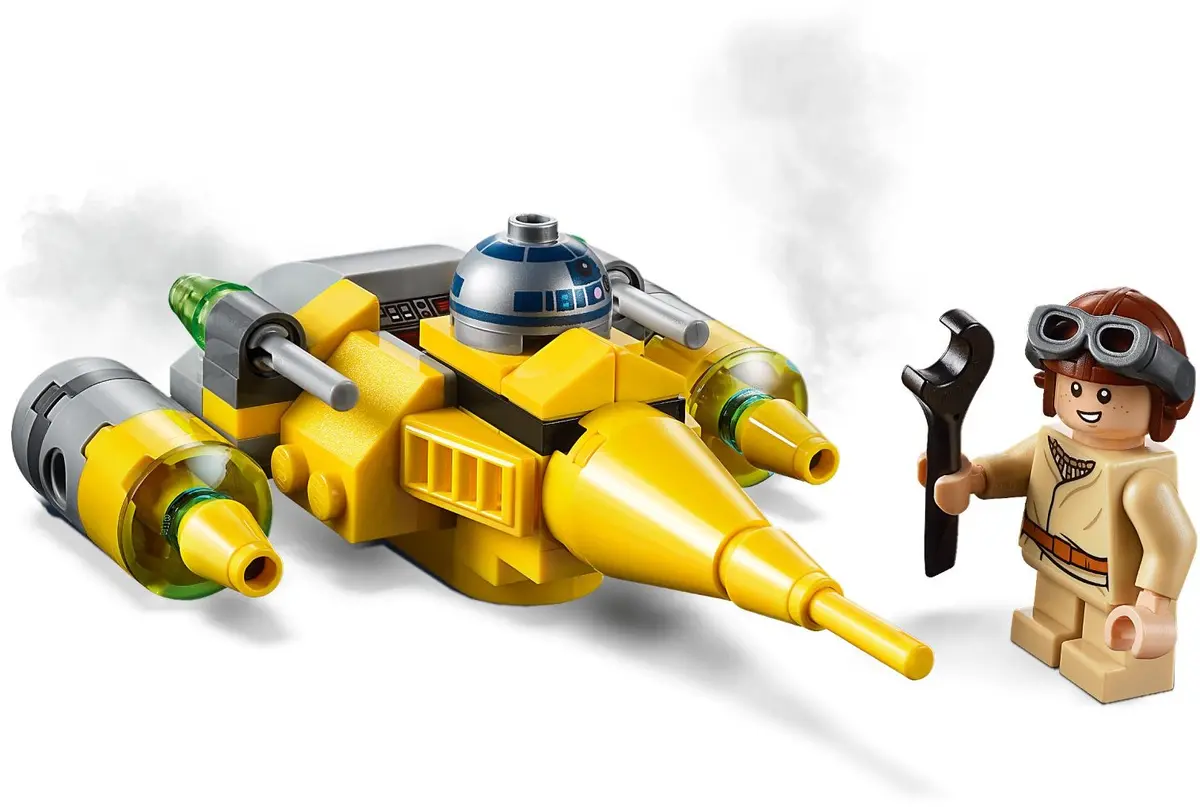 LEGO Star Wars 75223 Naboo Starfighter Microfighter set, image 4