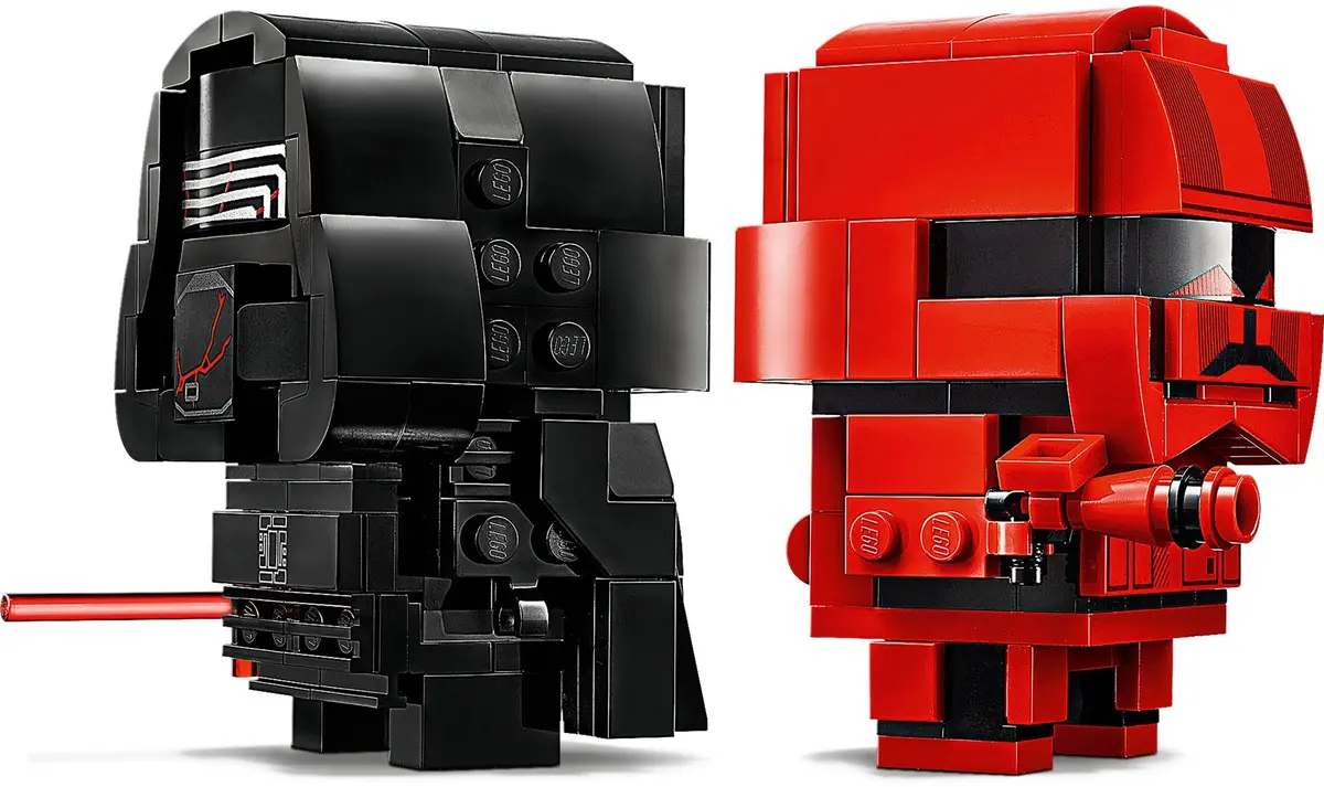 LEGO BrickHeadz 75232 Kylo Ren & Sith Trooper set, image 4