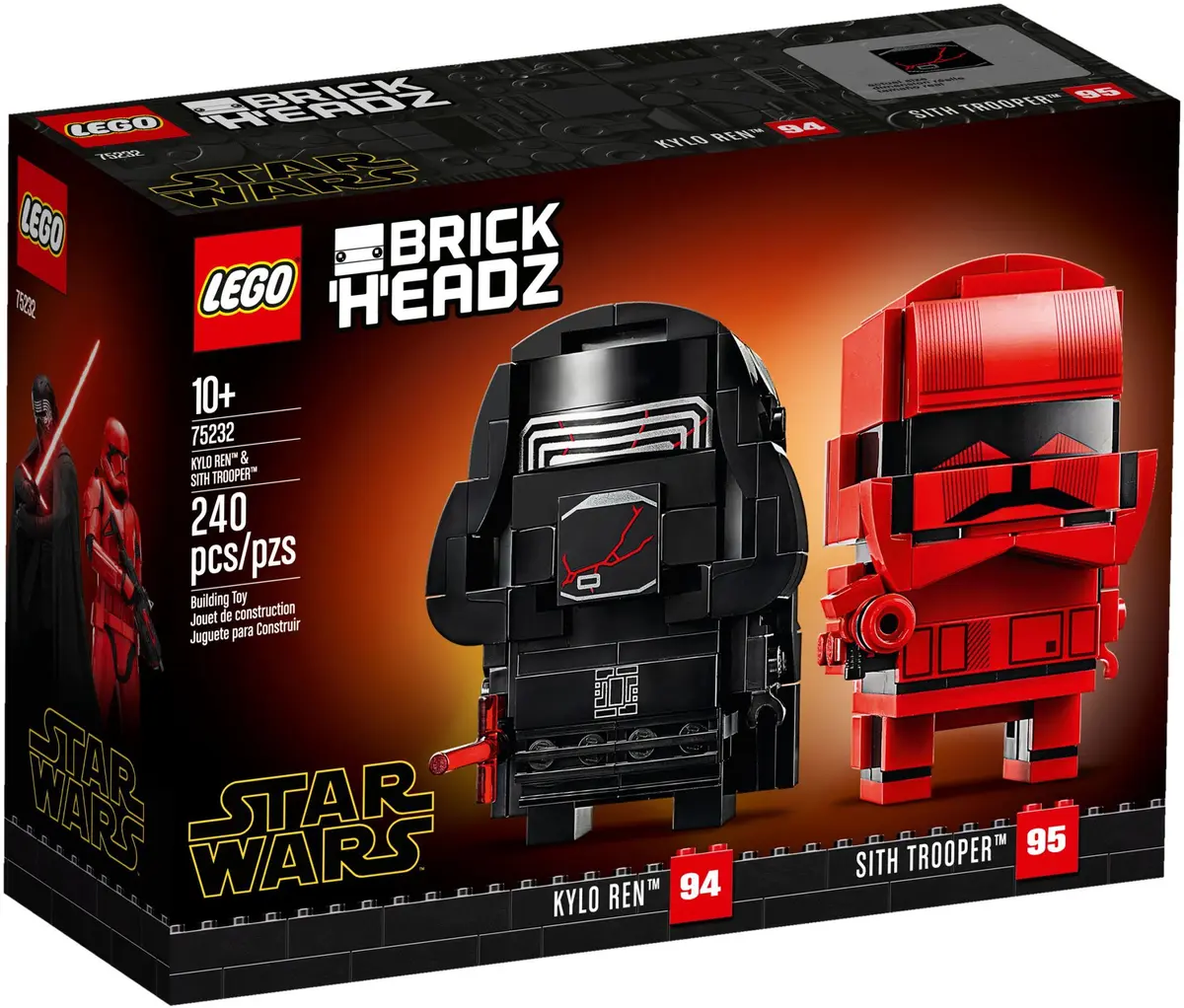 LEGO BrickHeadz 75232 Kylo Ren & Sith Trooper set, image 2