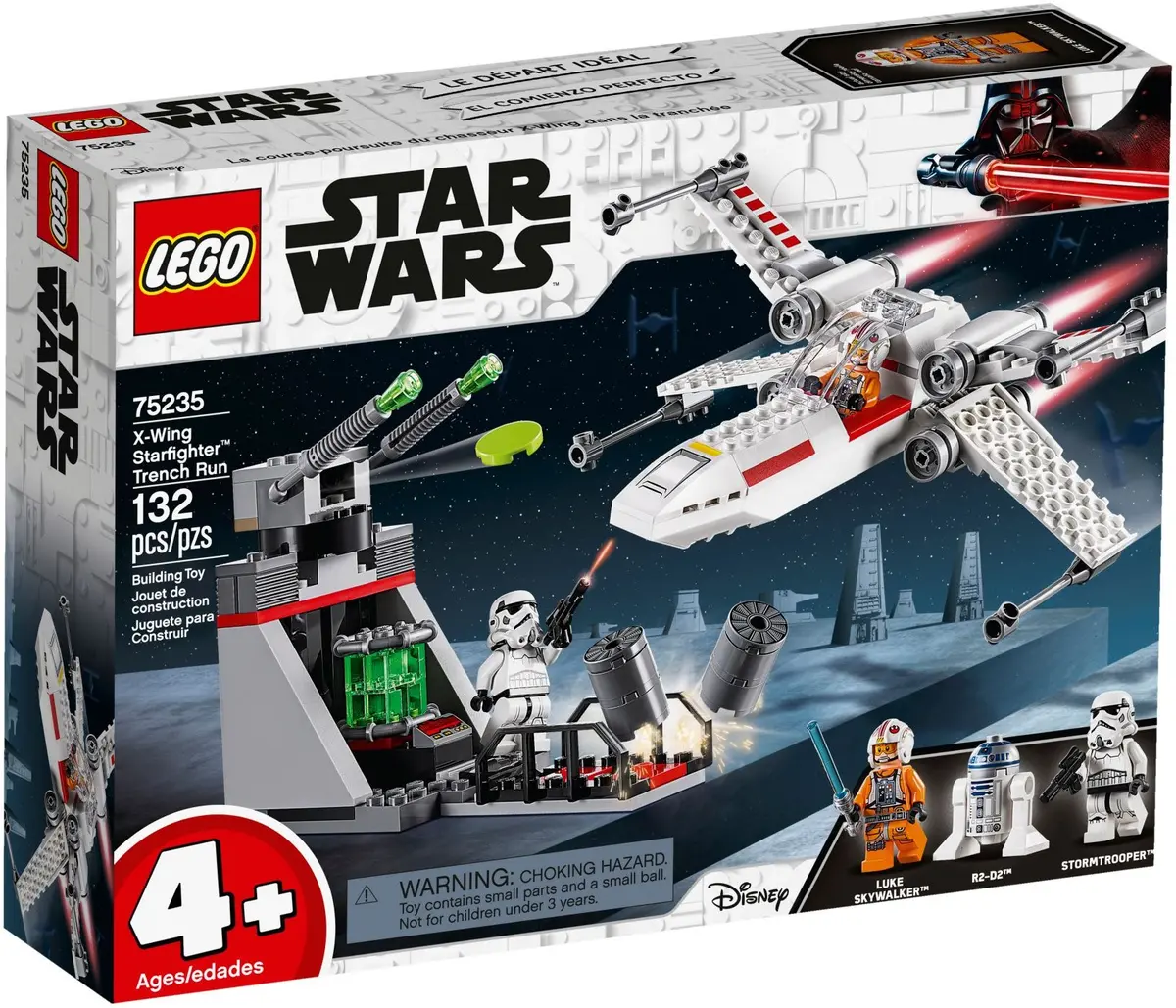 LEGO Star Wars 75235 X-wing Starfighter Trench Run set, image 2