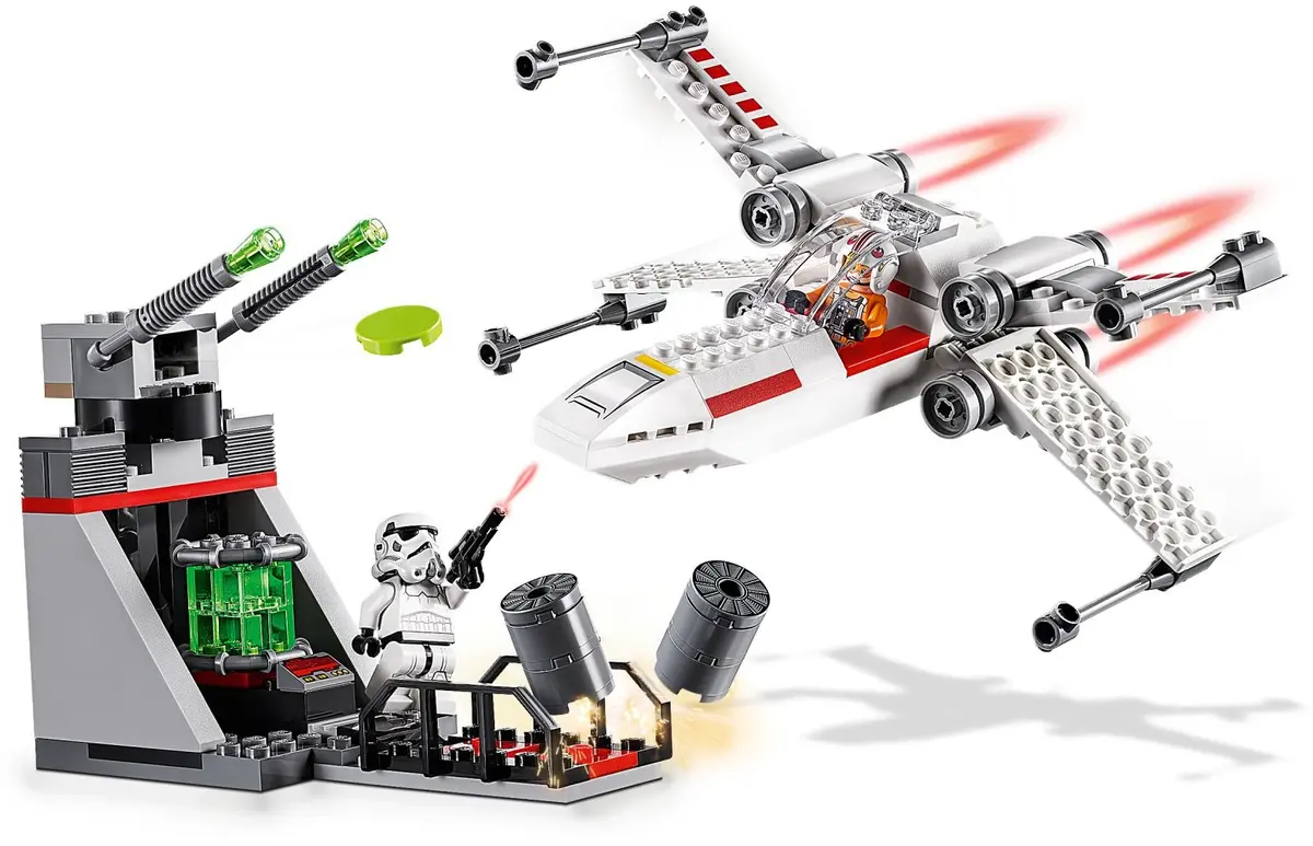 LEGO Star Wars 75235 X-wing Starfighter Trench Run set, image 3