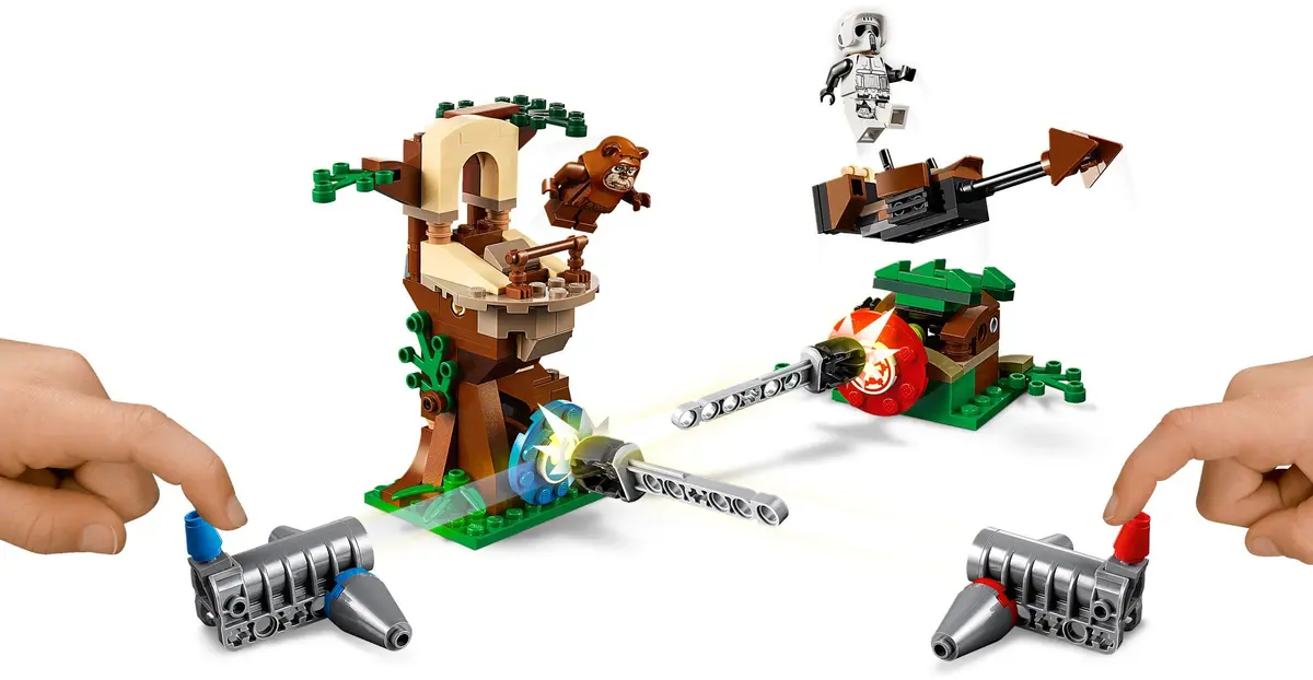 LEGO Star Wars 75238 Action Battle Endor Assault set, image 3