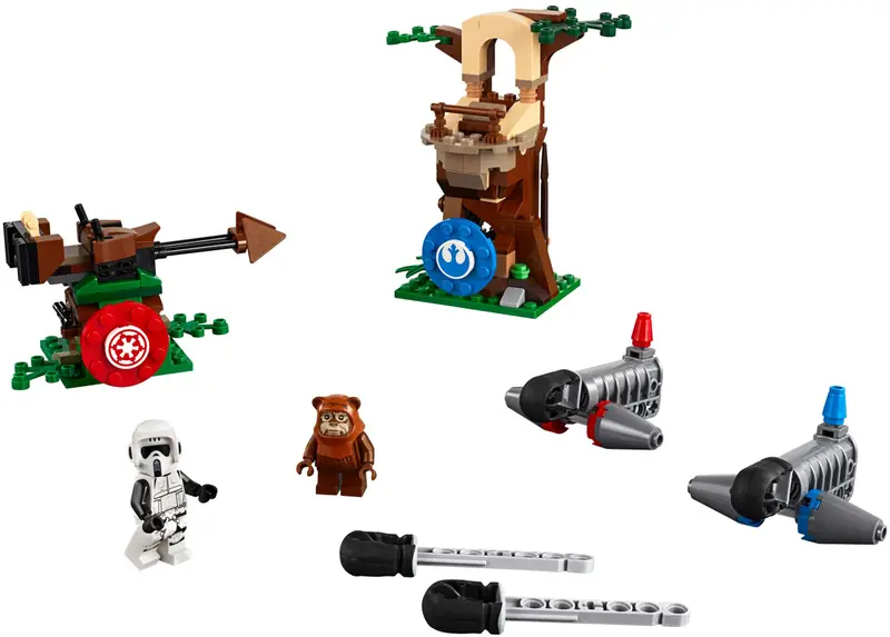 LEGO Star Wars 75238 Action Battle Endor Assault set