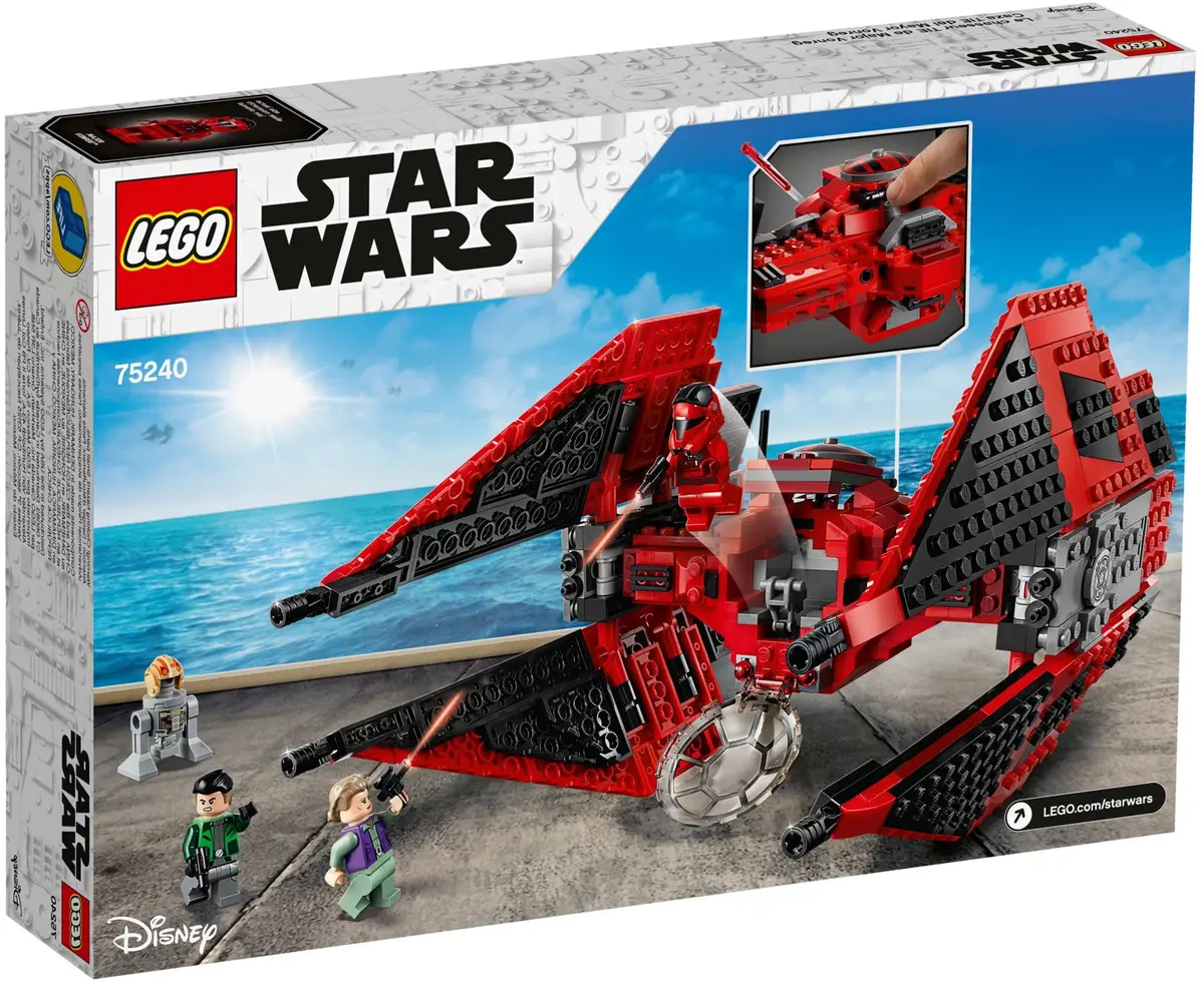 LEGO Star Wars 75240 Major Vonreg's TIE Fighter set, image 5