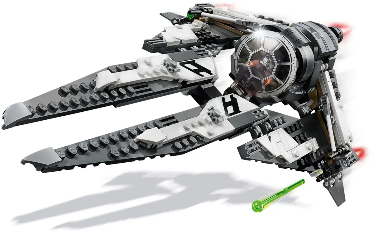 LEGO Star Wars 75242 Black Ace TIE Interceptor set, image 3