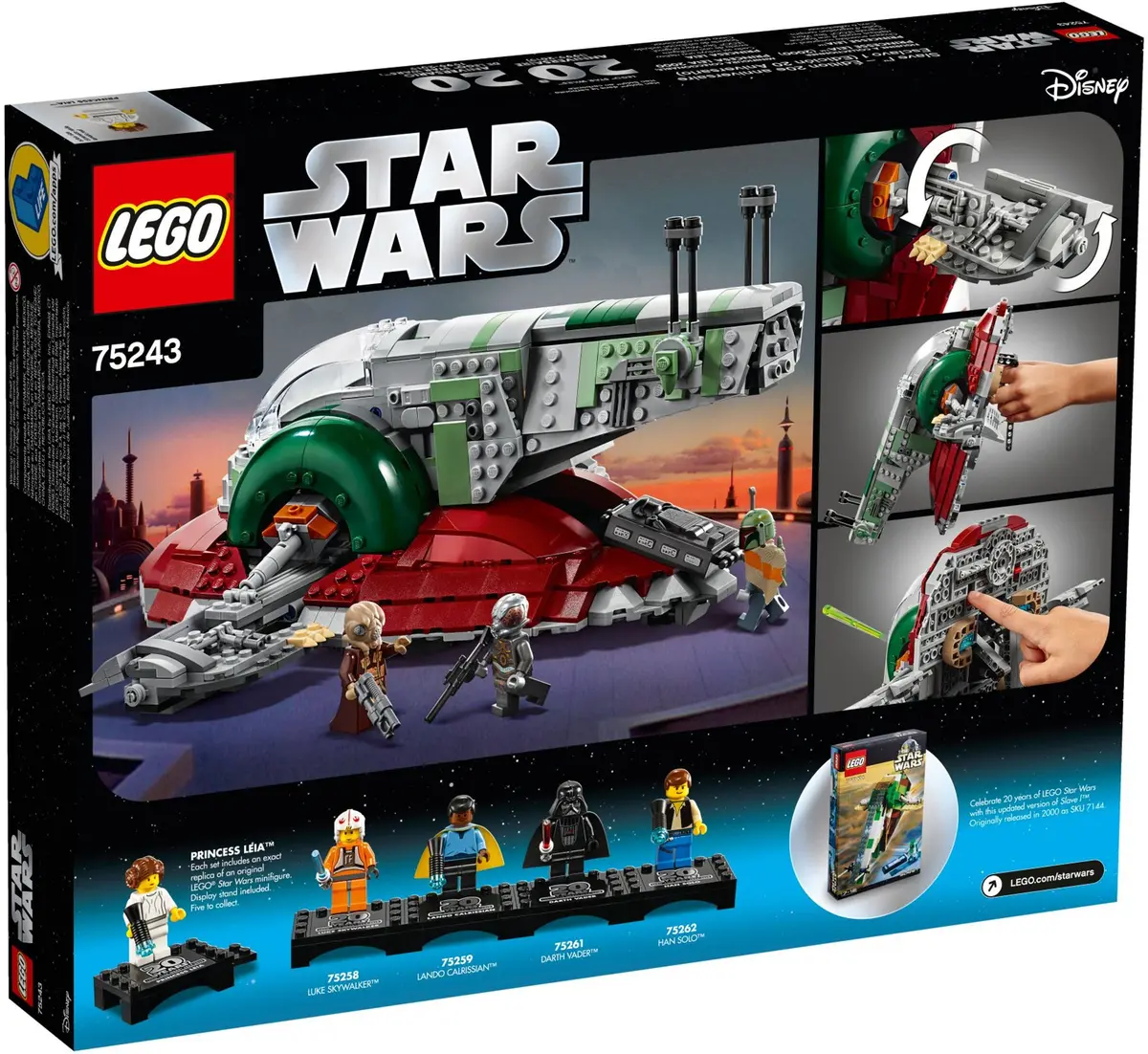 LEGO Star Wars 75243 Slave I - 20th Anniversary Edition set, image 5