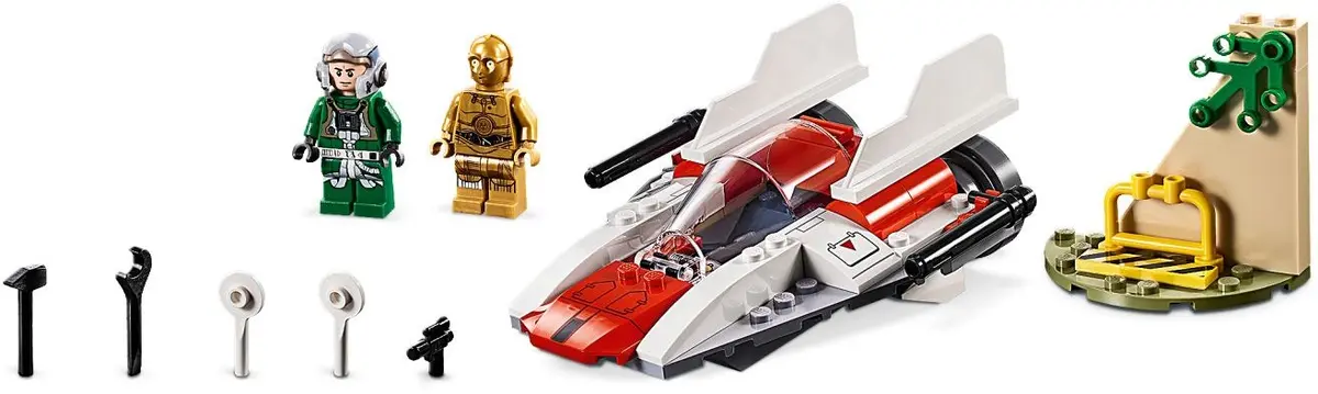 LEGO Star Wars 75247 Rebel A-wing Starfighter set, image 4