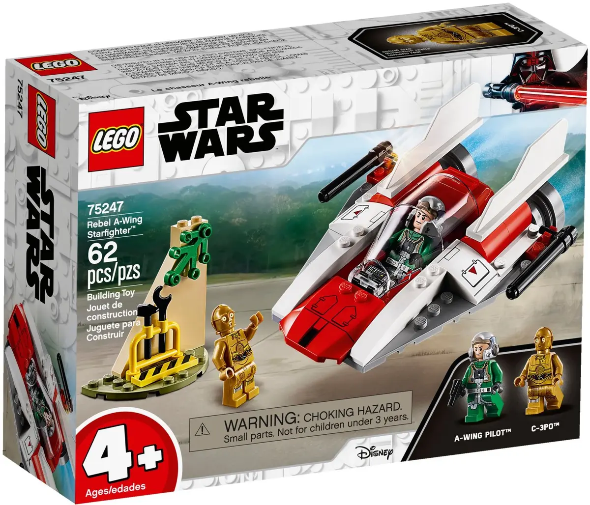 LEGO Star Wars 75247 Rebel A-wing Starfighter set, image 2