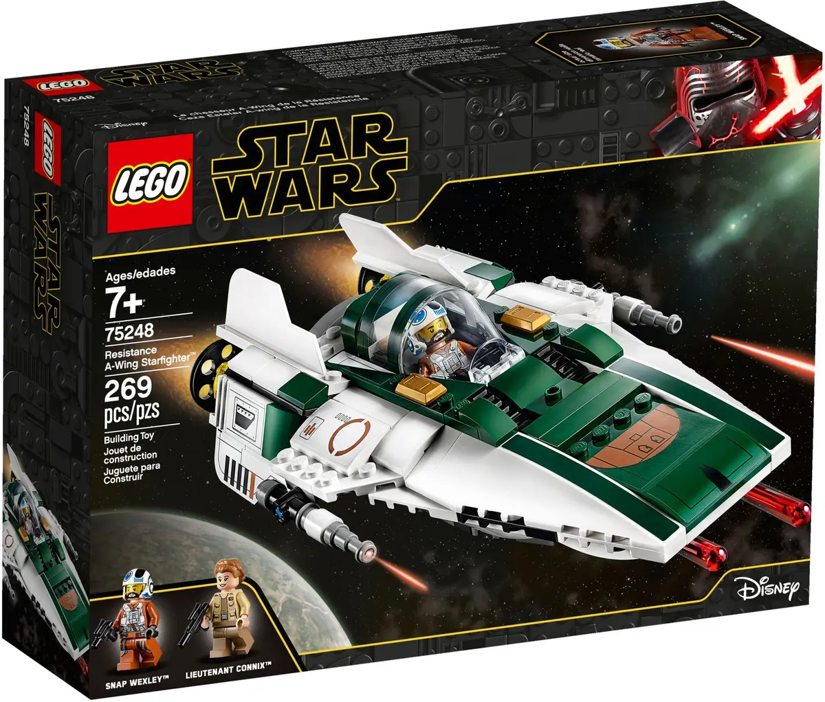 LEGO Star Wars 75248 Resistance A-wing Starfighter set, image 2