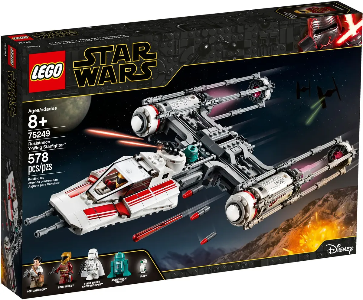 LEGO Star Wars 75249 Resistance Y-wing Starfighter set, image 2