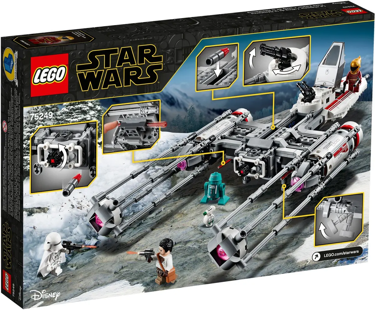 LEGO Star Wars 75249 Resistance Y-wing Starfighter set, image 5