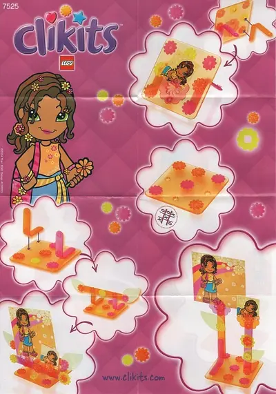 LEGO Clikits 7525 Sunshine Picture Stand set