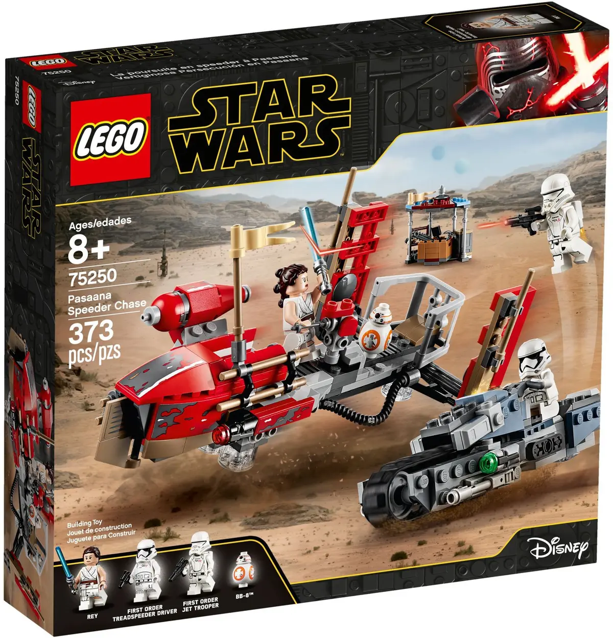 LEGO Star Wars 75250 Pasaana Speeder Chase set, image 2