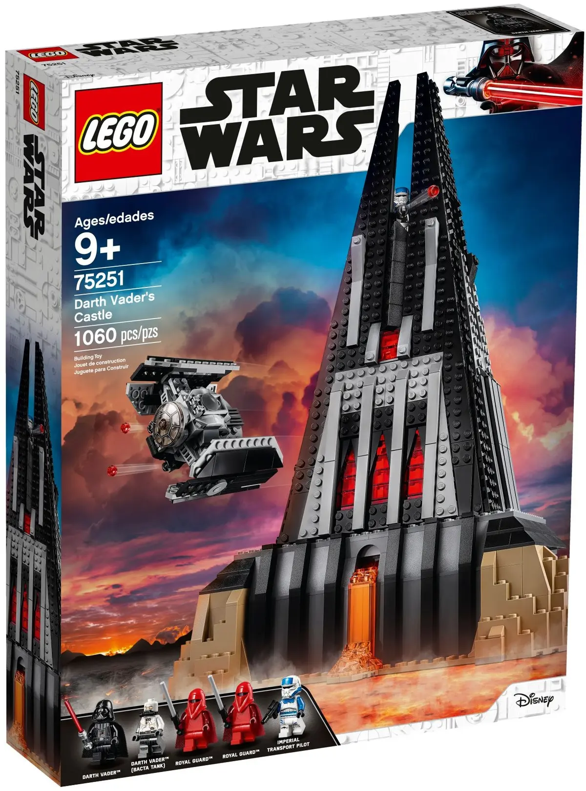 LEGO Star Wars 75251 Darth Vader's Castle set, image 2