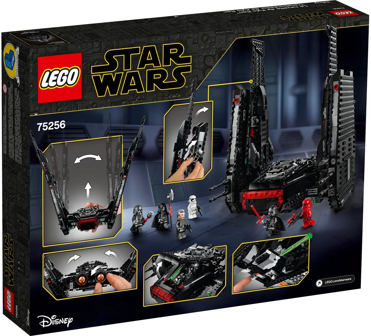 LEGO Star Wars 75256 Kylo Ren's Shuttle set, image 7