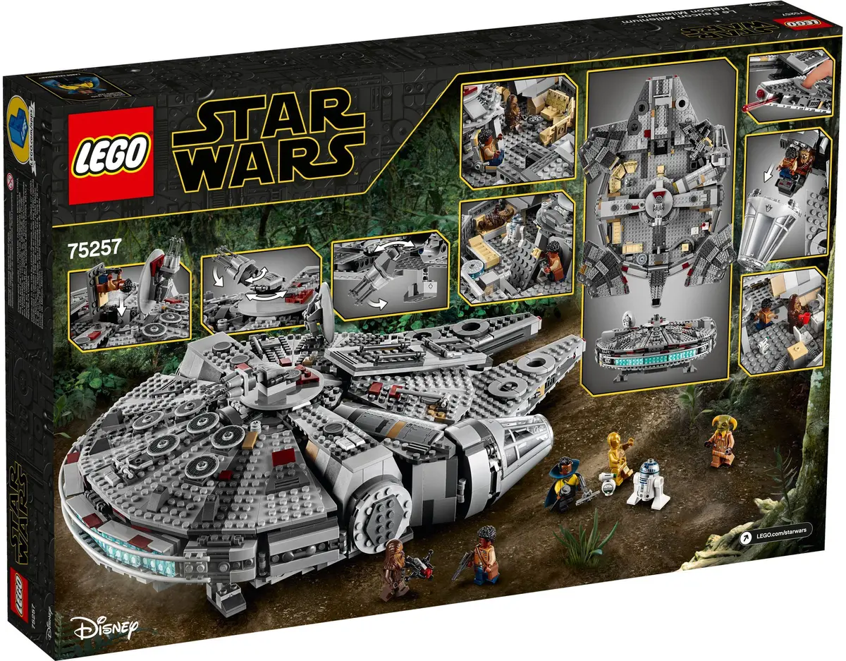 LEGO Star Wars 75257 Millennium Falcon set, image 5