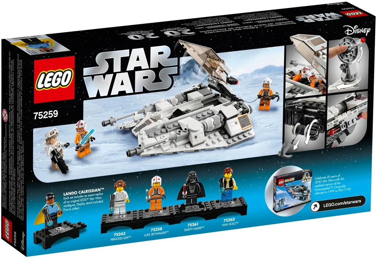 LEGO Star Wars 75259 Snowspeeder – 20th Anniversary Edition set, image 5