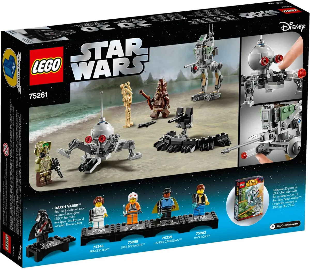 LEGO Star Wars 75261 Clone Scout Walker – 20th Anniversary Edition set, image 5