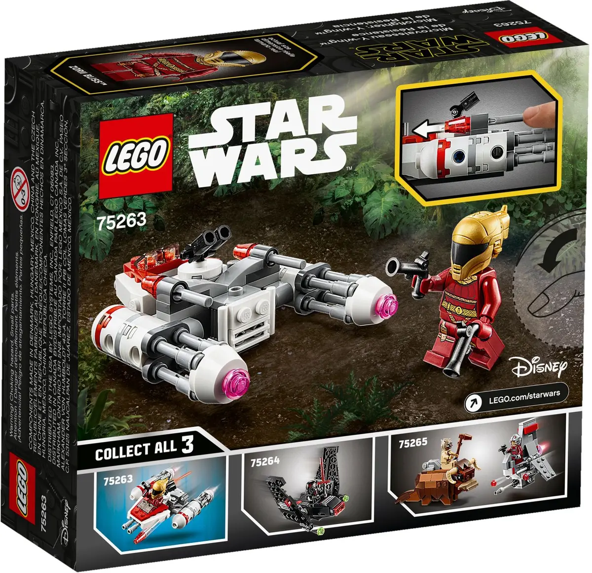 LEGO Star Wars 75263 Resistance Y-wing Microfighter set, image 5